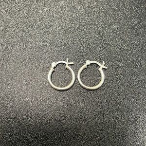925 Sterling Silver Hoop Earrings